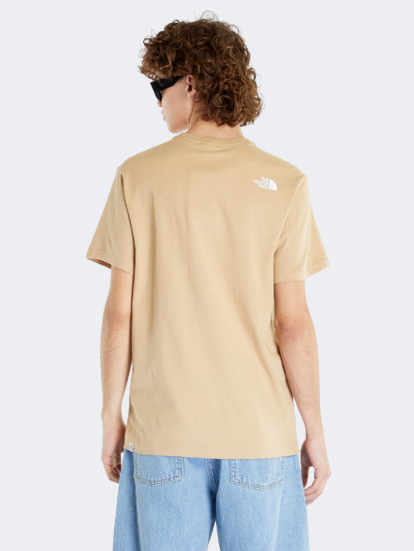 The North Face Berkeley California Men Lifestyle T-Shirt Khaki Stone