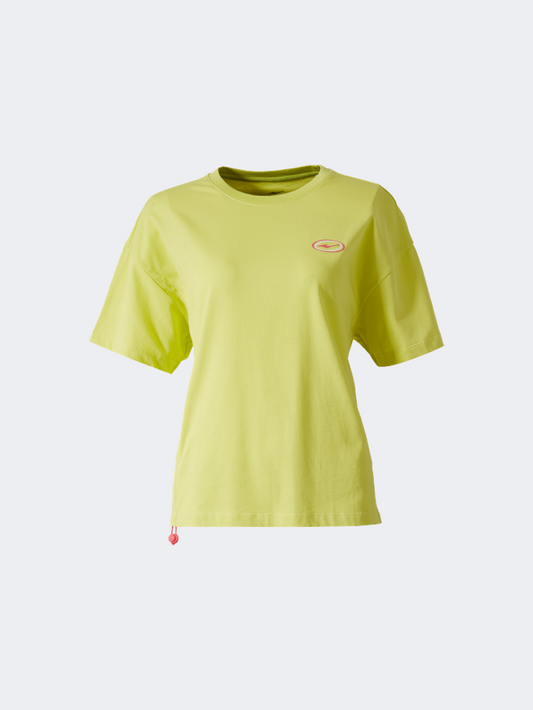 Erke Crew Neck Women Lifestyle T-Shirt Light Green