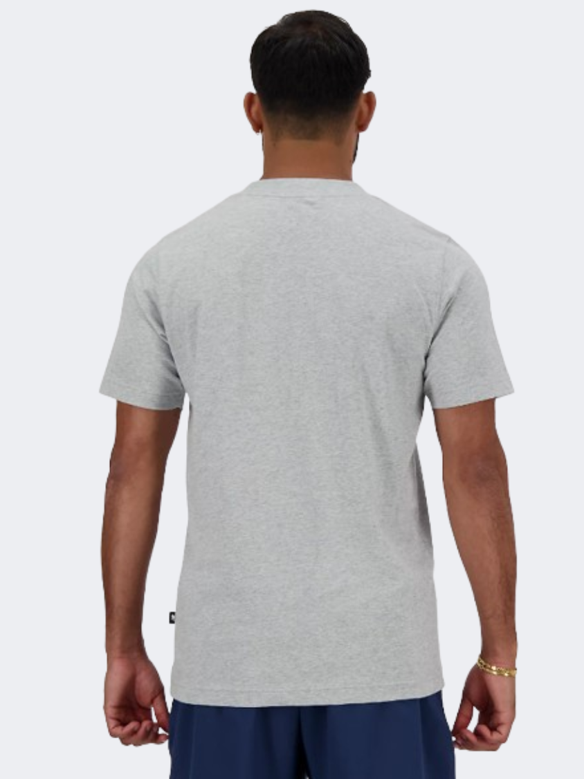 New Balance Explorer Men Lifestyle T-Shirt Athletic Grey