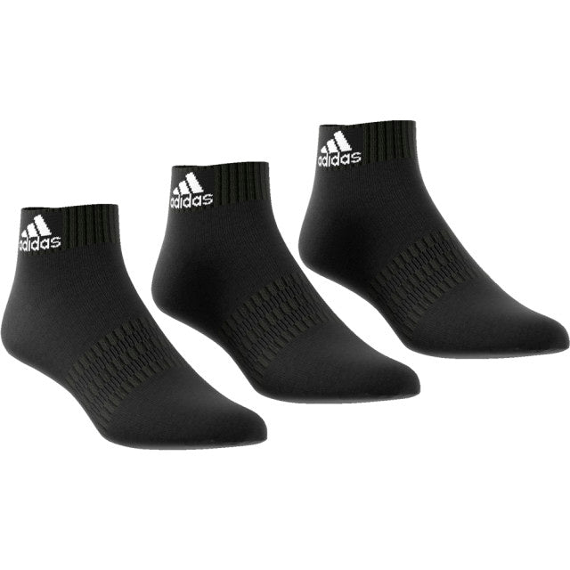 Adidas Cush Ank 3Pp Unisex Training Sock Black Dz9379