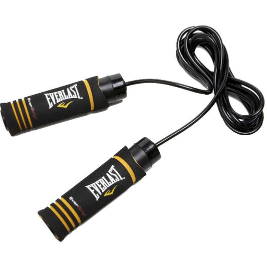 Everlast Evergrip Weighted Jump Fitness Rope Black