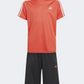 Adidas Essentials 3S Kids-Boys Sportswear Set Red/White/Black