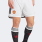 Adidas Mufc Men Football Short White