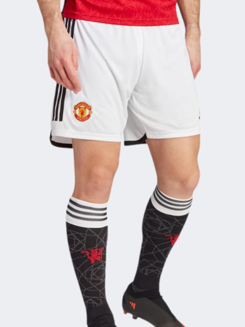 Adidas Mufc Men Football Short White