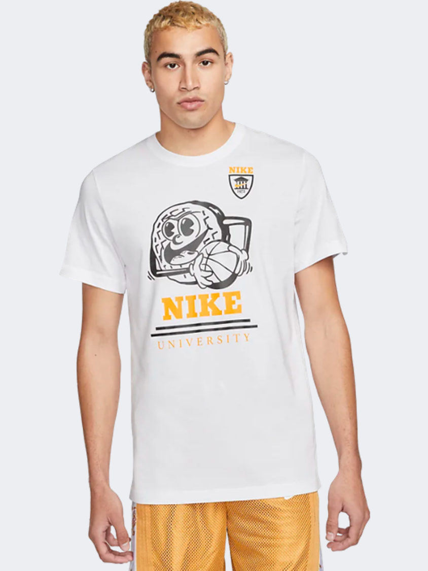 Nike  Men Basketball T-Shirt White