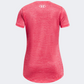 Under Armour Tech™ Big Logo Twist Girls Training T-Shirt Pink