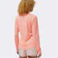 New Balance Accelerate Long Women Performanc Long Sleeve Grapefruit
