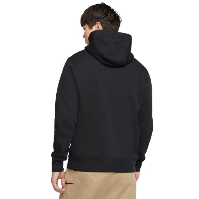 Nike Sportswear Club Fleece Men Lifestyle Hoody Black/White