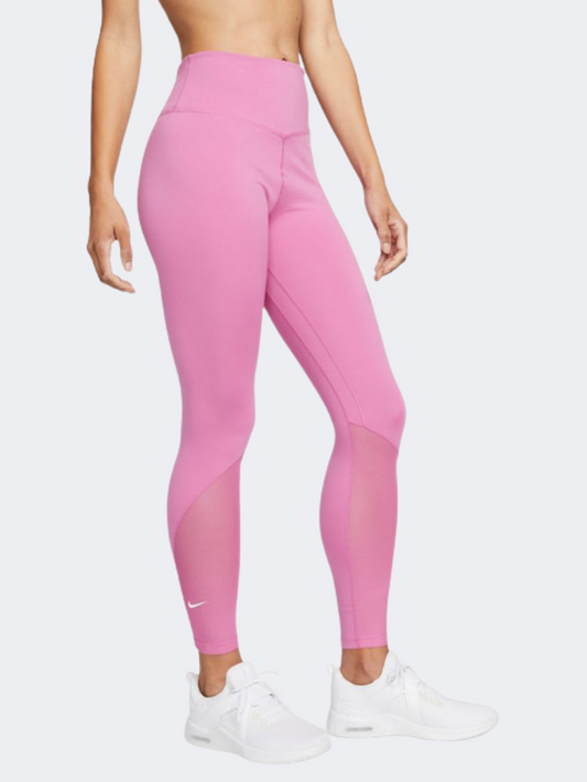 Nike One Women Training Tight Fuchsia/White