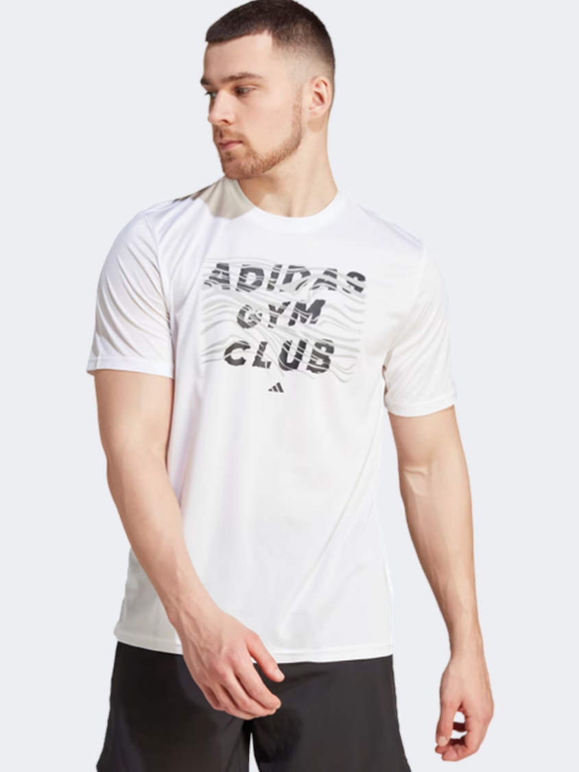 Adidas Hiit Graphic Men Training T-Shirt White/Black