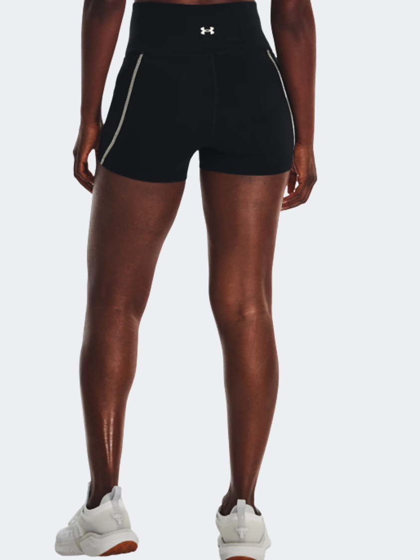 Under Armour Project Rock Meridian Women Training Short Black/Ivory