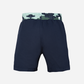 TopTen Plain Boys Beach Swim Short Navy/Green 0060