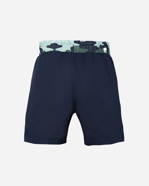 TopTen Plain Boys Beach Swim Short Navy/Green 0060