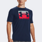 Under Armour Boxed Sportstyle Men Training T-Shirt Academy/Red