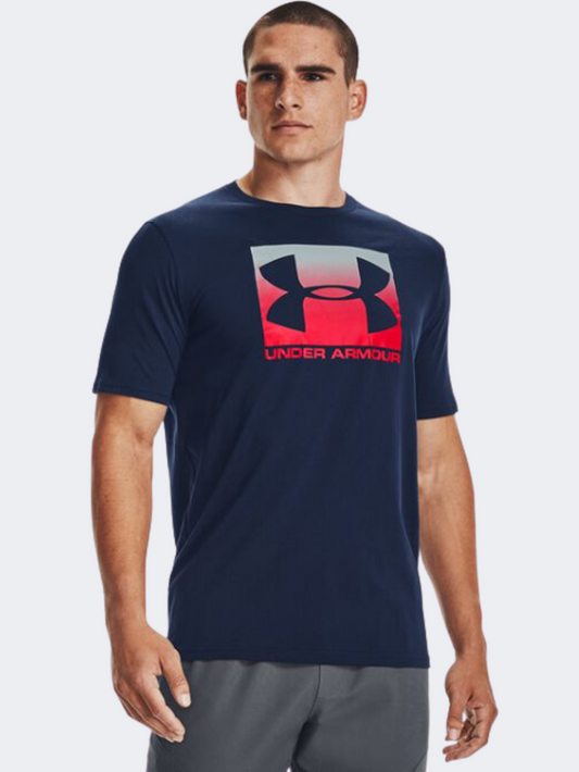 Under Armour Boxed Sportstyle Men Training T-Shirt Academy/Red