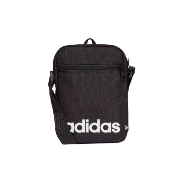 Adidas Essentials Logo Shoulder  Unisex Training Bag Black / White