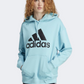 Adidas Essential Big Logo Women Sportswear Hoody Light Aqua/Black