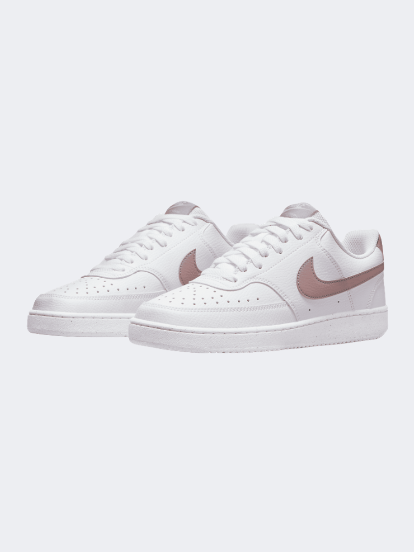 Nike Court Vision Low Women Lifestyle Shoes White/Pink