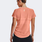 Under Armour Streaker Women Running T-Shirt Peach/Reflective