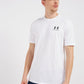 Under Armour Men Training 1326799-100 Sportstyle Left Chest Ss T-Shirt K/M White