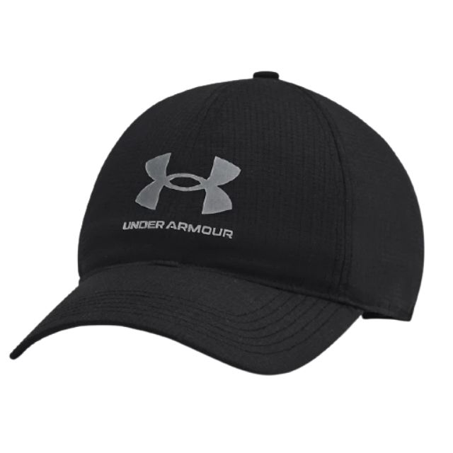 Under Armour Iso-Chill Armourvent Adjustable Unisex Training Cap Black