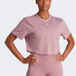 Adidas Studio Women Training T-Shirt Wonder Orchid