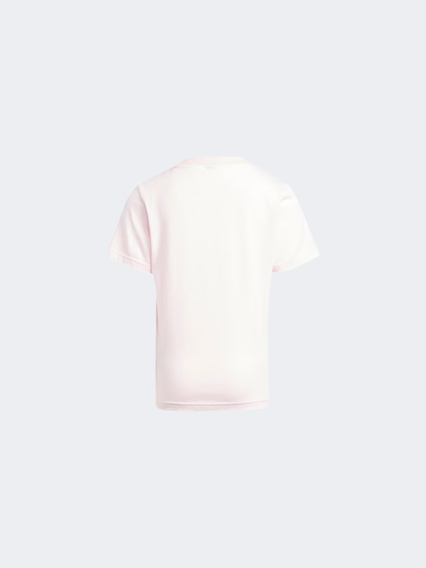 Adidas Essentials Little-Girls Sportswear T-Shirt Clear Pink/Violet