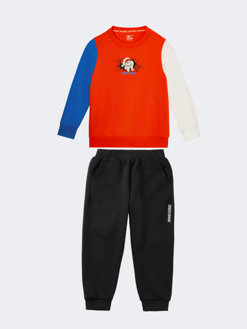 Erke Tricot Little-Boys Lifestyle Suit Bright Orange