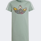 Adidas Animal Print Gs-Girls Original Dress Silver Green