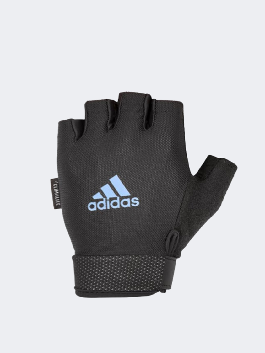 Adidas Accessories Essential Adjustable Fitness Gloves Black/Blue