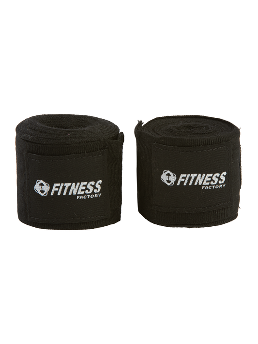 Fitness Factory Nylon Boxing Handwrap Black