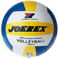 Joerex Accessories JRX19 5# Rubber Volleyball WHITE/BLUE/YELLOW