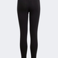 Adidas Essential Linear Logo Kids Girls Sportswear Tight Black/White