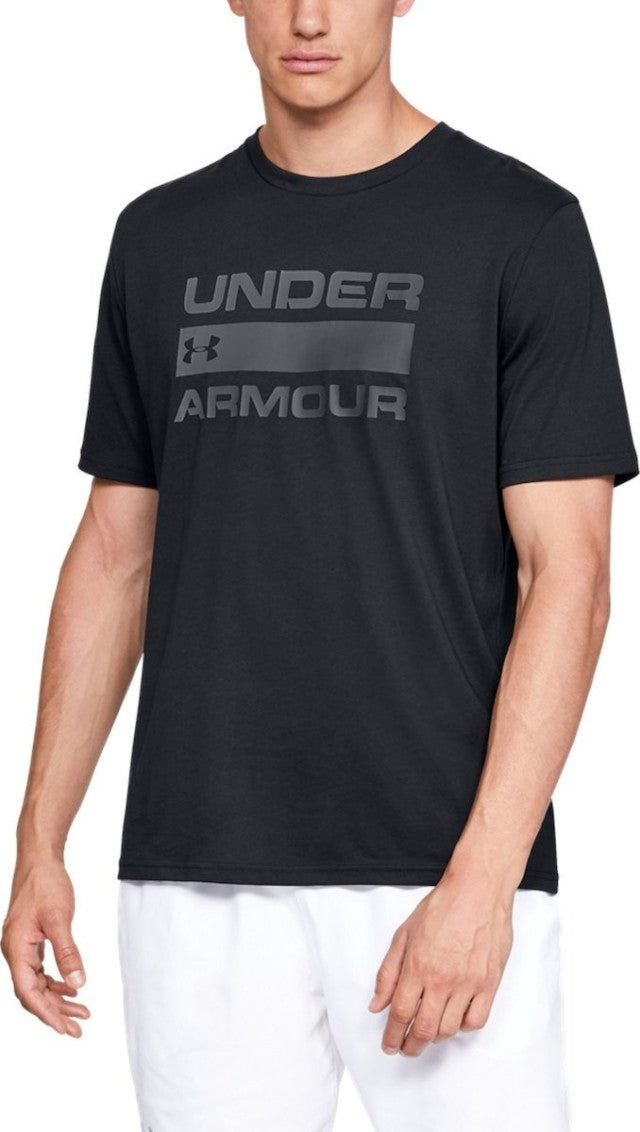 Under Armour Ua Team Issue Wordmark Ss Men Training T-Shirt Black Ua1329582-001