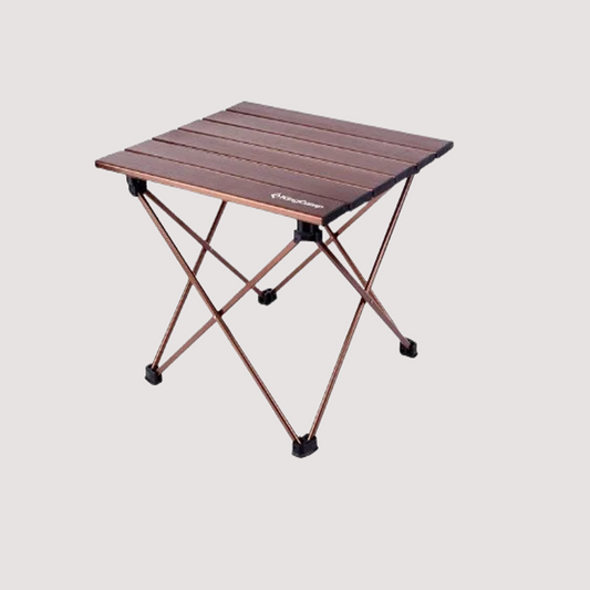 King Camp Ultra-Light Unisex Outdoor Folding Table Brown