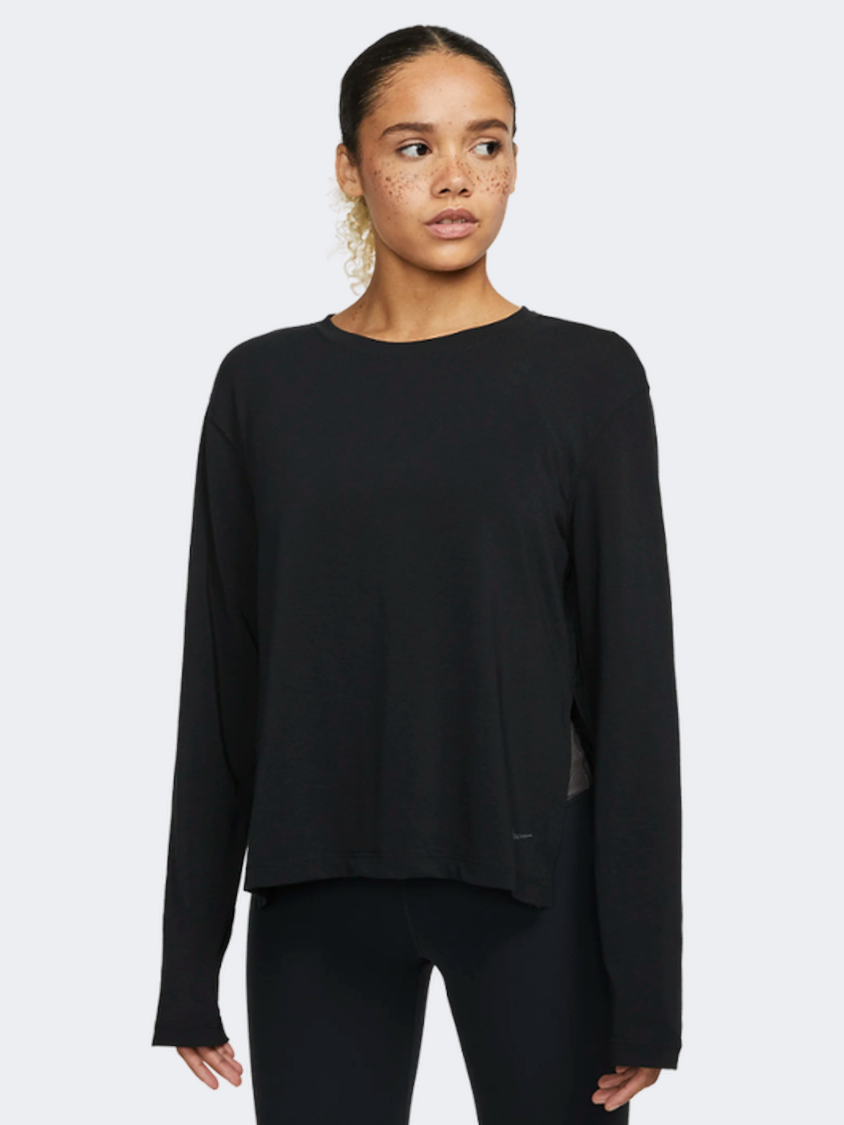 Nike L/S Women Training Long Sleeve Black/Iron Grey