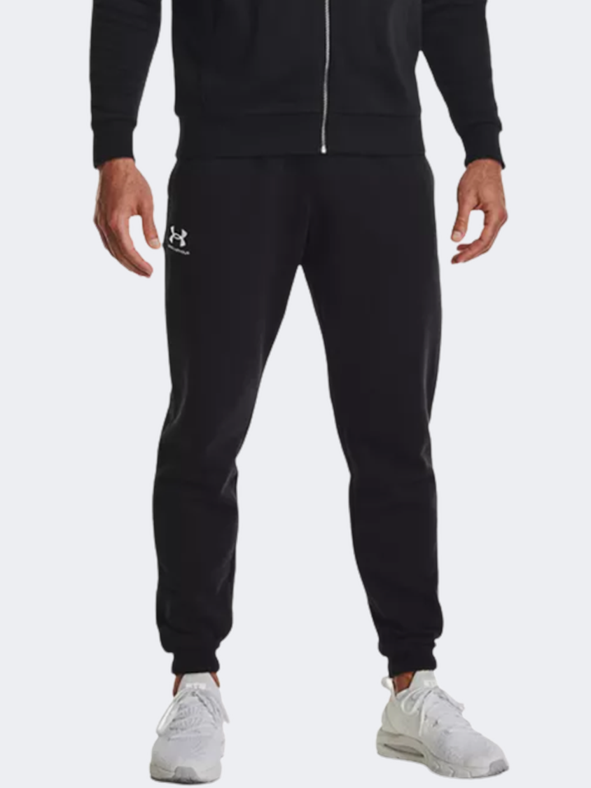 Under Armour Essential  Men Lifestyle Pant Black/White