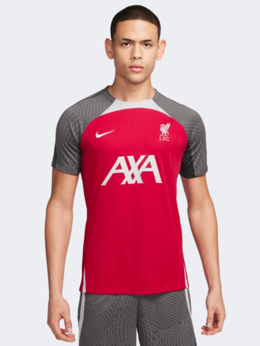 Nike Liverpool Fc Strike Men Football T-Shirt Red/Anthracite/Grey