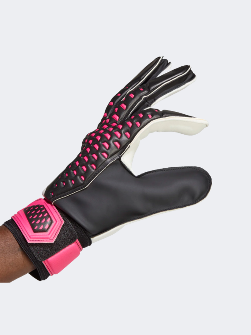 Adidas Predator Unisex Football Gloves Black/White/Pink