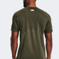 Under Armour Fitted Men Training T-Shirt Marine Green/Black