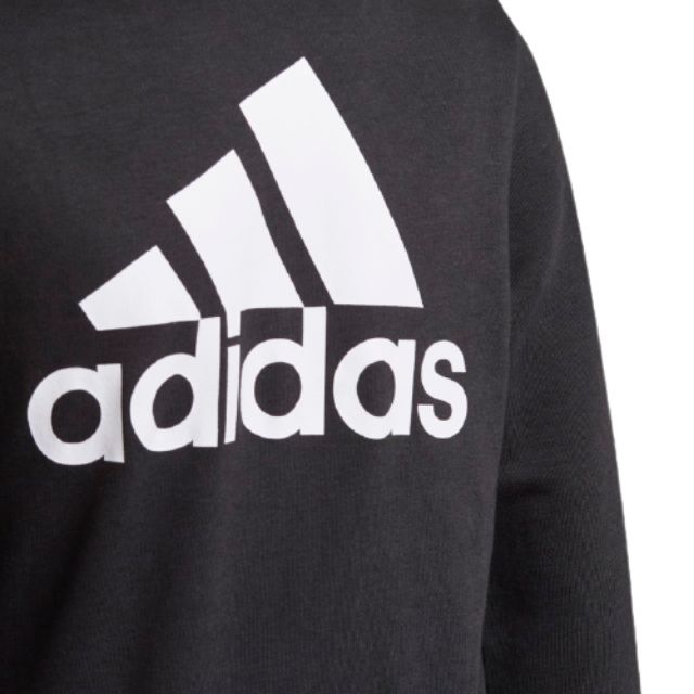 Adidas Essentials Boys Lifestyle Hoody Black/White
