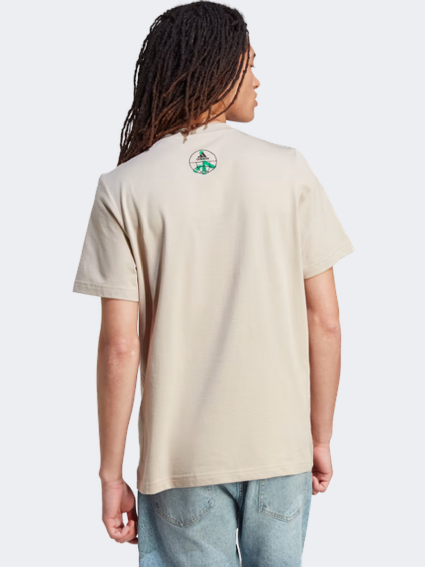 Adidas Change Triple Men Sportswear T-Shirt Wonder Beige