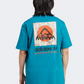 Adidas Adventure Mountain Back Men Originals T-Shirt Blue