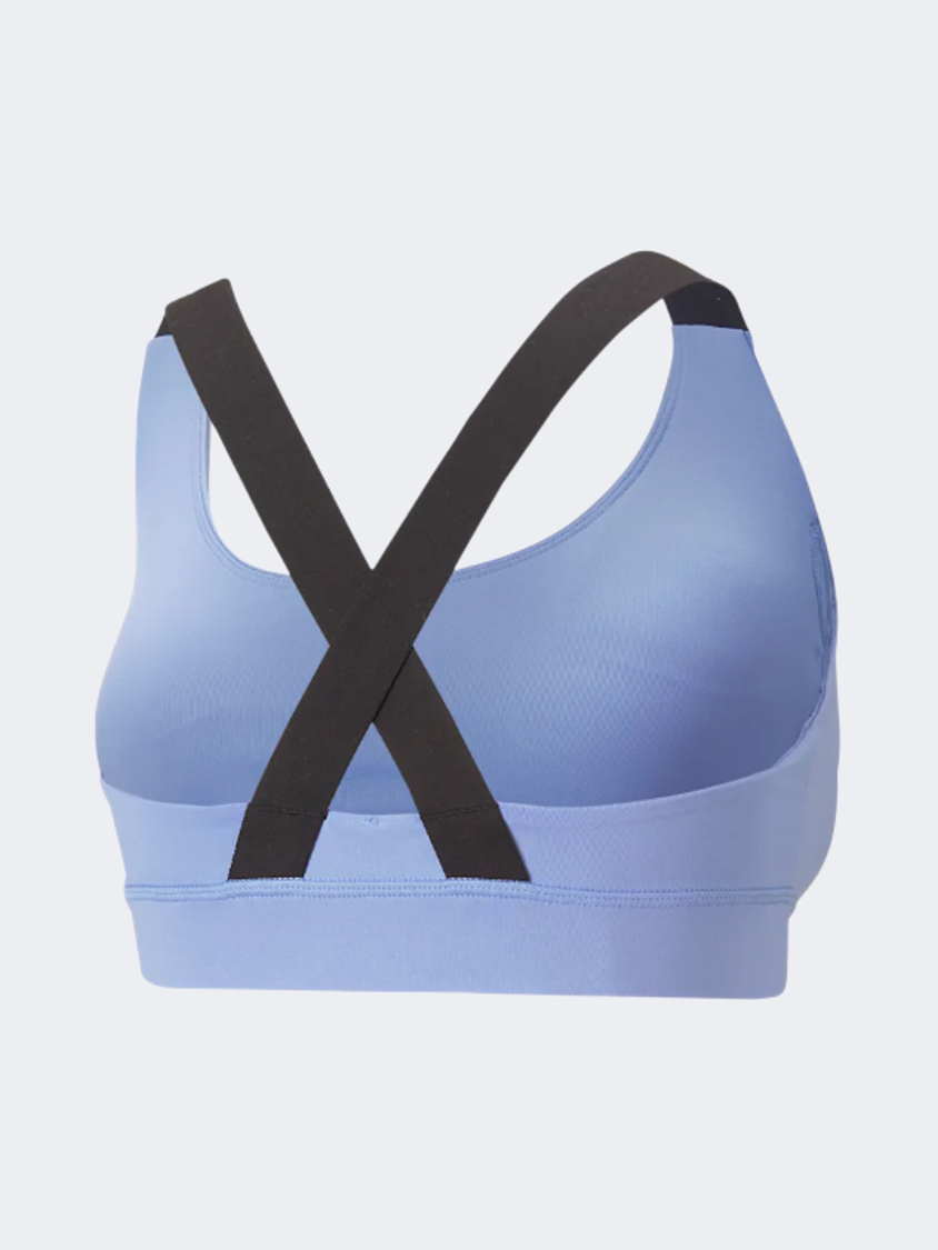 Puma Fit Mid Impact Women Training Bra Elektro Purple