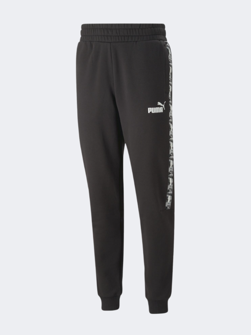 Puma Essentials Tape Camo Men Lifestyle Pant Black