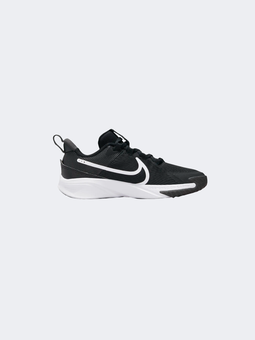 Nike Star Runner 4 Boys Running Shoes Black/White Anthracite