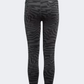 Adidas Aop Optime 7/8 Kids-Girls Sportswear Tight Carbon/Black/White
