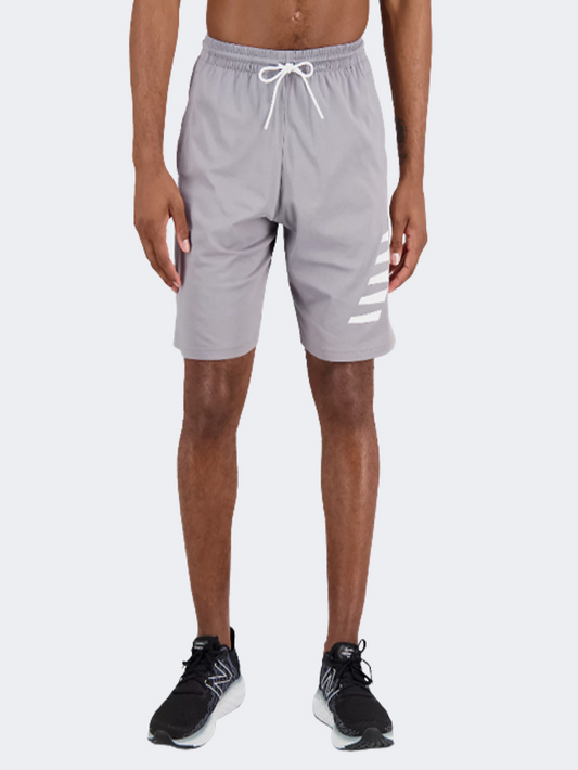 New Balance Heathertech Knit Men Training Short Navy