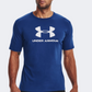 Under Armour Sportstyle Logo Men Training T-Shirt Blue/White
