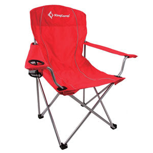 King Camp Unisex Outdoor Kc3818 Red Chair.